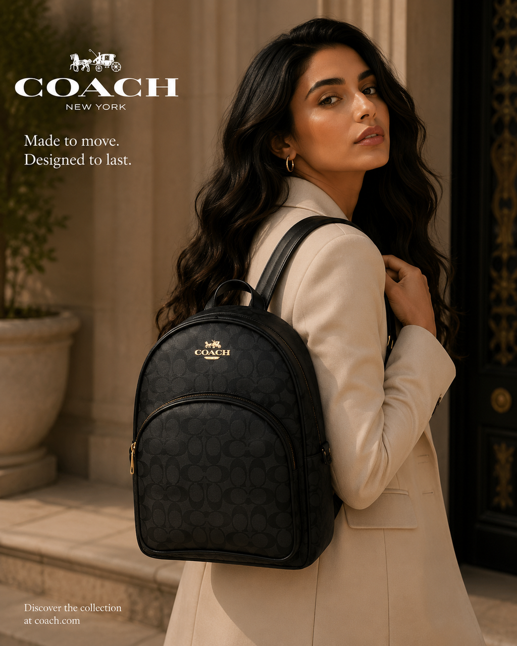 Coach Backpack